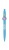 Golyóstoll, 0,8 mm, nyomógombos, kék tolltest, ICO "Axolotl", kék